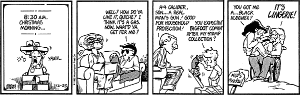 Ron held out through BioChem and is a doctor now, and I'm as much a lawyer as Steve here is