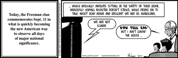 Brave 9/11 Couch Potatoes