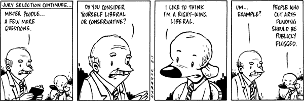 Big Top 2-6-2006: I like to think I'm a right-wing liberal
