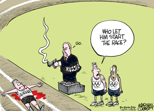 russia political cartoons