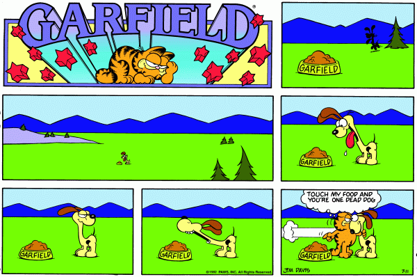 garfield 11/7/1982