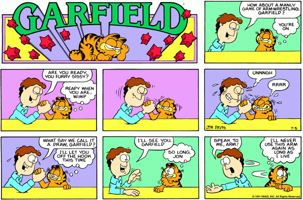garfield 3/7/1983