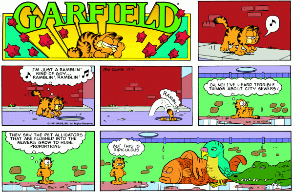 garfield 11/12/1983
