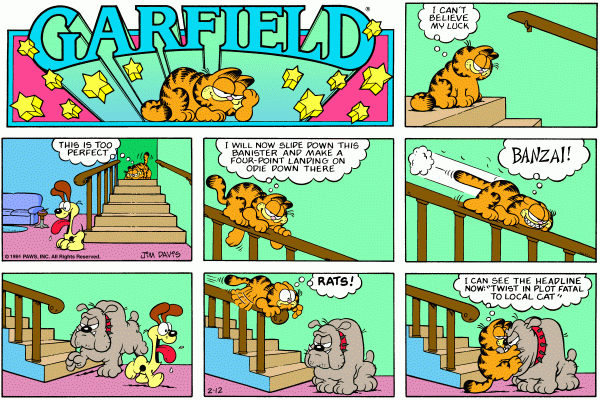 garfield 12/2/1984