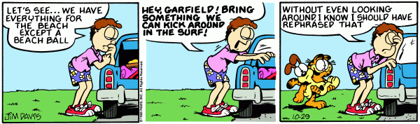 garfield 29/10/1986
