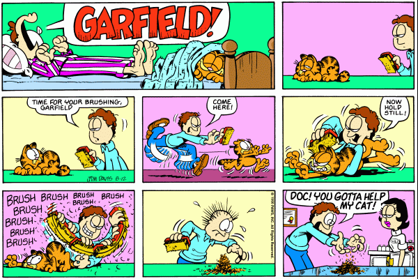 garfield 12/8/1990