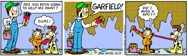 garfield 15/9/1990