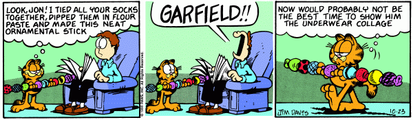 garfield 23/10/1990