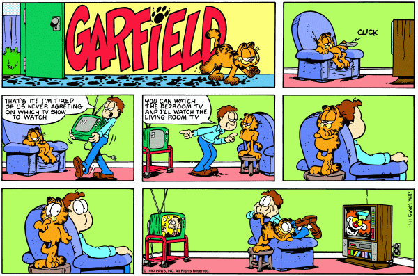 garfield 11/11/1990