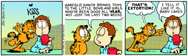 garfield 11/12/1991