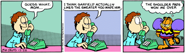 garfield 28/12/1991
