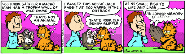 garfield 11/11/1992