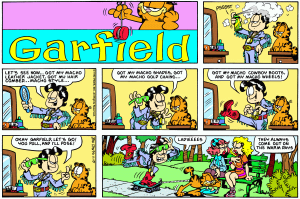 garfield 15/11/1992