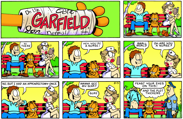 garfield 13/8/1995