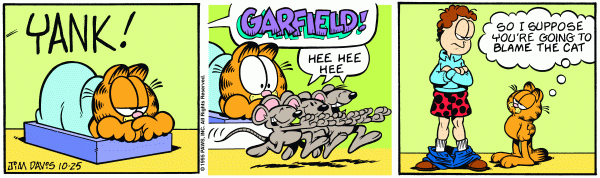 garfield 25/10/1995