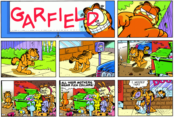 garfield 14/7/1996