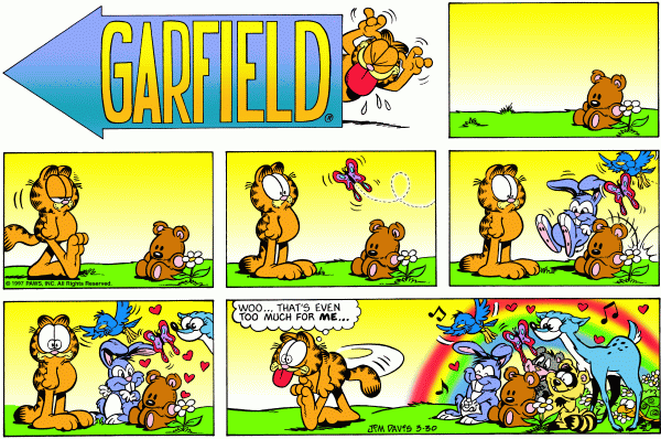 garfield 30/3/1997