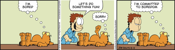 garfield 13/8/2018