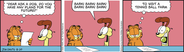 garfield 20/8/2025