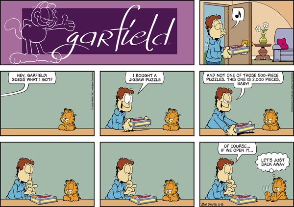 garfield 8/3/2026