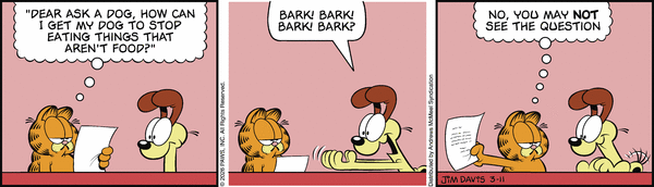 garfield 11/3/2026