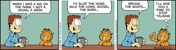 garfield 25/4/2026