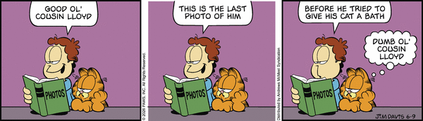garfield 9/6/2026