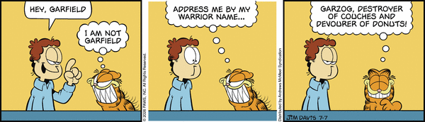 garfield 7/7/2026