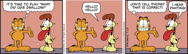 garfield 29/7/2026