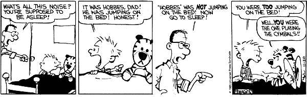 Calvin and Hobbes comic