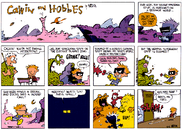 Calvin and Hobbes comic
