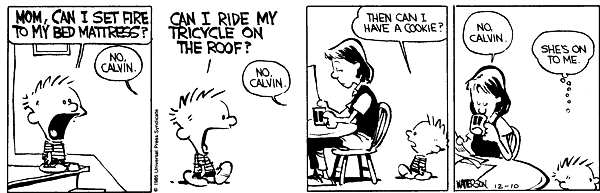Calvin and Hobbes comic