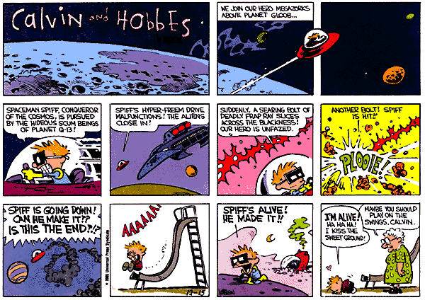 Calvin and Hobbes comic