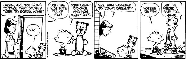 Calvin and Hobbes comic