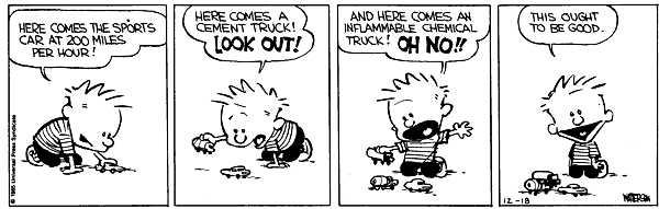 Calvin and Hobbes comic