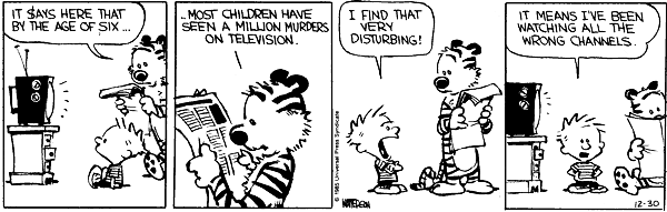 Calvin and Hobbes comic