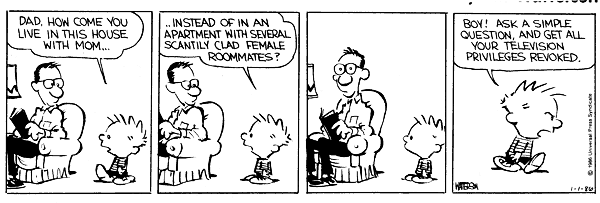 Calvin and Hobbes comic