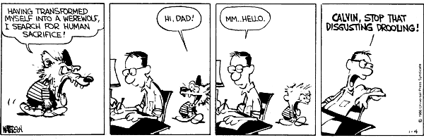 Calvin and Hobbes comic
