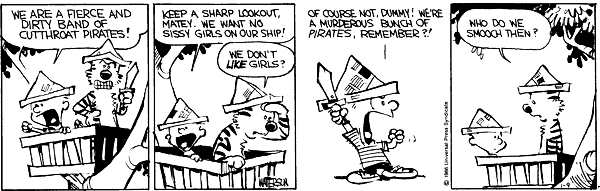 Calvin and Hobbes comic