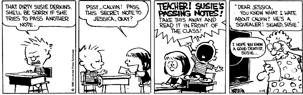 Calvin and Hobbes comic