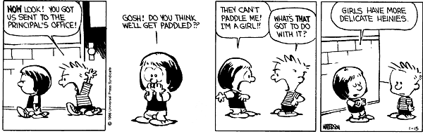 Calvin and Hobbes comic