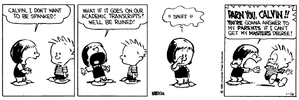 Calvin and Hobbes comic