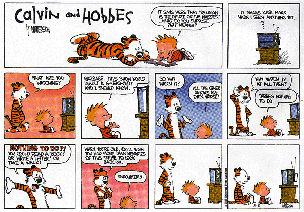 Calvin and Hobbes comic