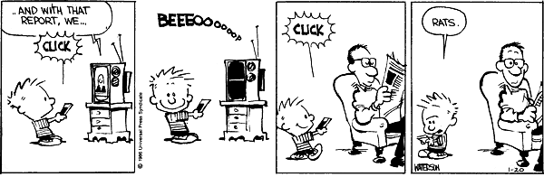 Calvin and Hobbes comic