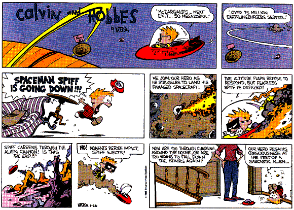 Calvin and Hobbes comic