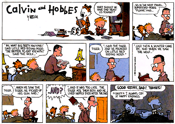 Calvin and Hobbes comic