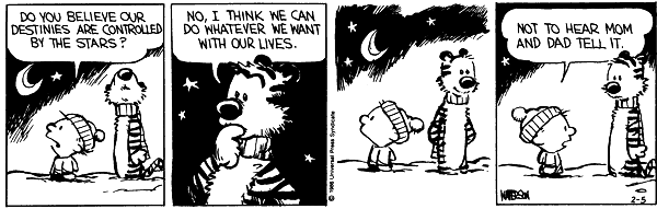 Calvin and Hobbes comic