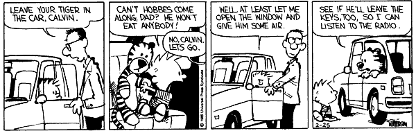 Calvin and Hobbes comic