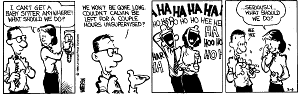 Calvin and Hobbes comic