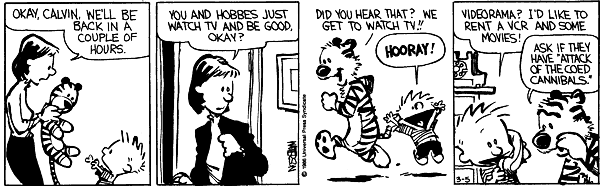 Calvin and Hobbes comic